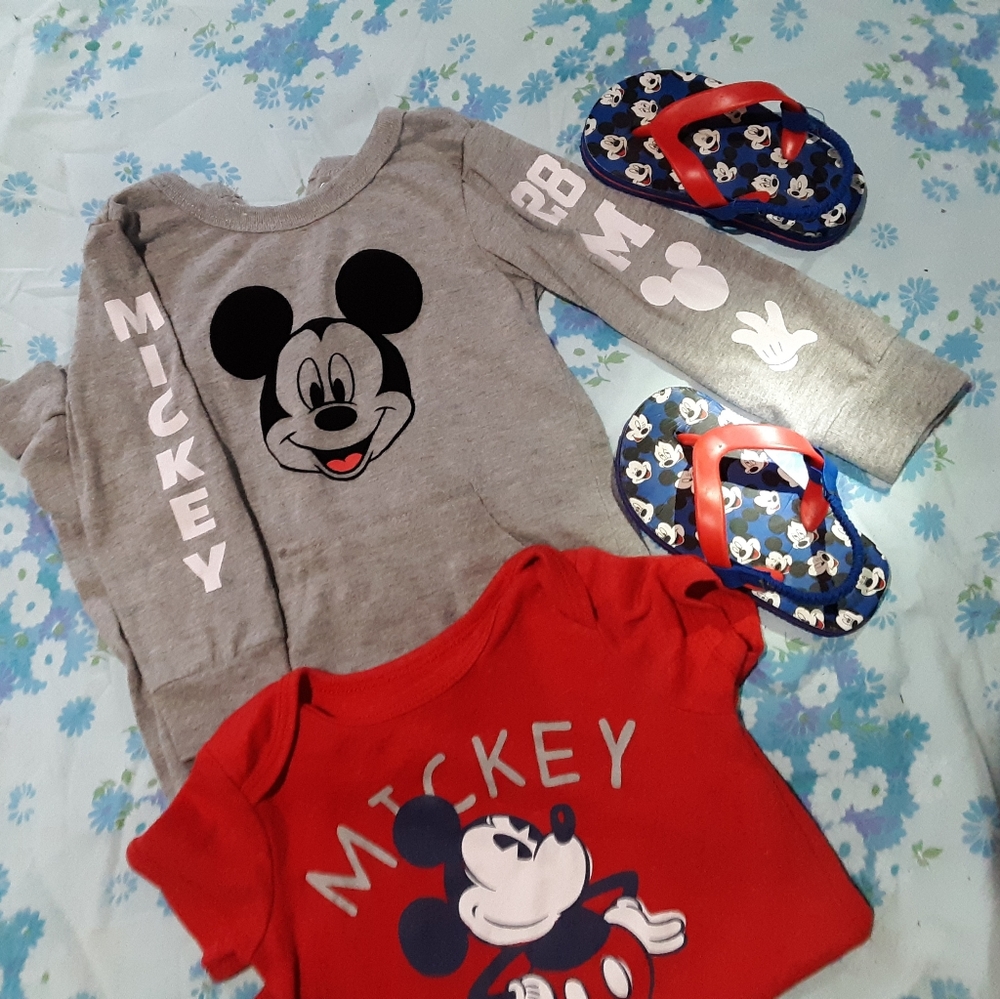 18 months and 5/6 shoe Mickey mouse